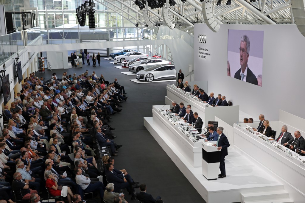 129th Annual General Meeting of AUDI AG on May 9, 2018
