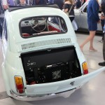 Fiat 500 electric conversion rear