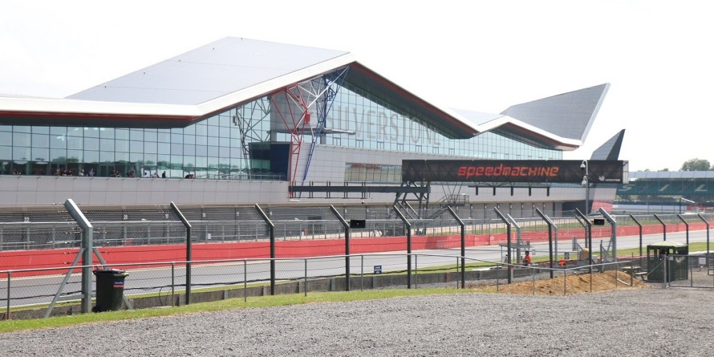 Silverstone F1 race track