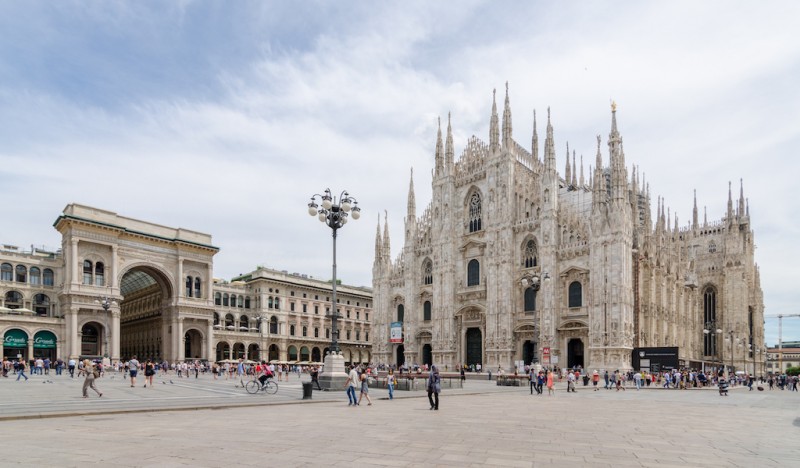 Milan's Piazza del Duomo [© Steffen Schmitz (Carschten) / Wikimedia Commons / CC BY-SA 4.0]